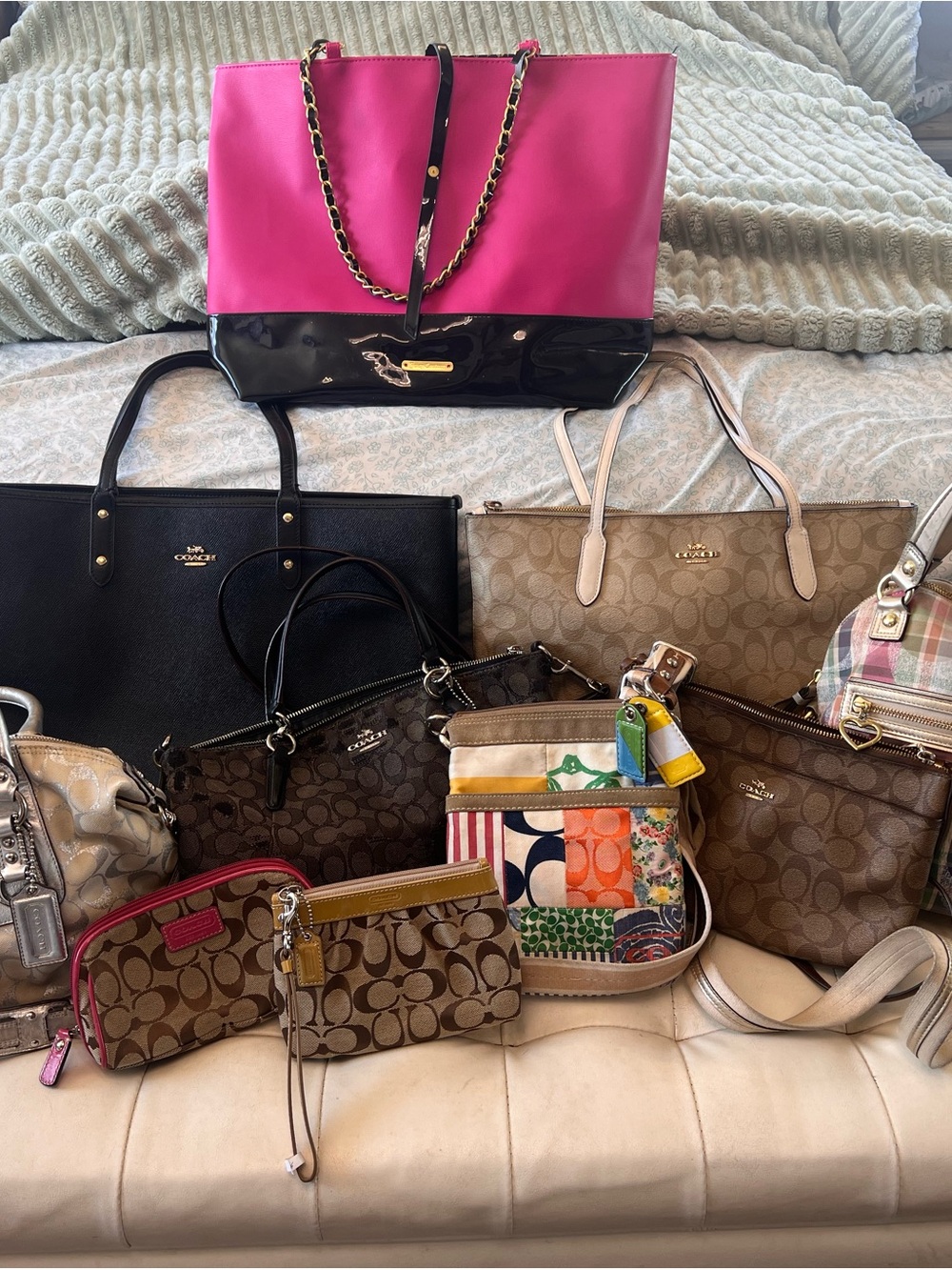 Coach Bags Purses Wallets Bundle